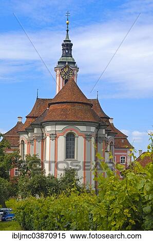 "Monastery of Birnau, Birnau, Lake Constance, Baden-Wurttemberg, Germany, Europe" View Large Photo Image Stock Photography - "Monastery of Birnau, Birnau, Lake Constance, Baden-Wurttemberg, Germany, Europe". Fotosearch