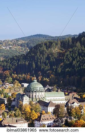 "Monastery of Saint Blaise, Sankt Blasien, Black Forest, Baden-Wurttemberg, Germany, Europe" View Large Photo Image Stock Photography - "Monastery of Saint Blaise, Sankt Blasien, Black Forest, Baden-Wurttemberg, Germany, Europe". Fotosearch