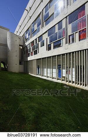 "Monastery of Sainte-Marie de La Tourette, architect Le Corbusier, Eveux, Rhone-Alpes, France, Europe" View Large Photo Image Stock Image - "Monastery of Sainte-Marie de La Tourette, architect Le Corbusier, Eveux, Rhone-Alpes, France, Europe". Fotosearch