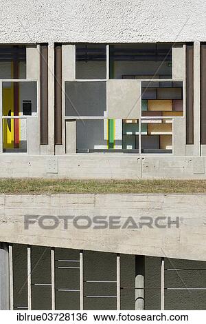 "Monastery of Sainte-Marie de La Tourette, architect Le Corbusier, Eveux, Rhone-Alpes, France, Europe" View Large Photo Image Stock Photograph - "Monastery of Sainte-Marie de La Tourette, architect Le Corbusier, Eveux, Rhone-Alpes, France, Europe". Fotosearch