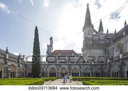 "Monastery of Santa Maria da Vitoria, cloister, Monastery Church of Batalha, Mosteiro da Batalha, UNESCO World Cultural Heritage Site, Batalha, Leiria District, Portugal, Europe" View Large Photo Image Picture - "Monastery of Santa Maria da Vitoria, cloister, Monastery Church of Batalha, Mosteiro da Batalha, UNESCO World Cultural Heritage Site, Batalha, Leiria District, Portugal, Europe". Fotosearch