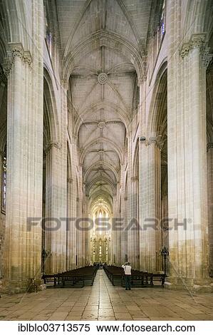 Stock Photography - "Monastery of Santa Maria da Vitoria, Monastery Church of Batalha, Mosteiro da Batalha, UNESCO World Cultural Heritage Site, Batalha, Leiria District, Portugal, Europe". Fotosearch