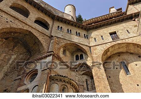 "Monastery of St. Benedict or Sacro Speco, near Subiaco, Lazio, Italy, Europe" View Large Photo Image Stock Image - "Monastery of St. Benedict or Sacro Speco, near Subiaco, Lazio, Italy, Europe". Fotosearch