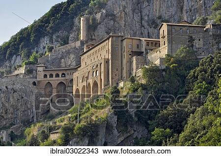 "Monastery of St. Benedict or Sacro Speco, near Subiaco, Lazio, Italy, Europe" View Large Photo Image Stock Image - "Monastery of St. Benedict or Sacro Speco, near Subiaco, Lazio, Italy, Europe". Fotosearch