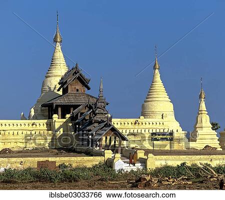 "Monastery of the Ananda Temple, gilded tower construction, wooden porch, Ebene von Pagan, Bagan, Mandalay Division, Myanmar, Burma, Asia" View Large Photo Image Stock Photograph - "Monastery of the Ananda Temple, gilded tower construction, wooden porch, Ebene von Pagan, Bagan, Mandalay Division, Myanmar, Burma, Asia". Fotosearch