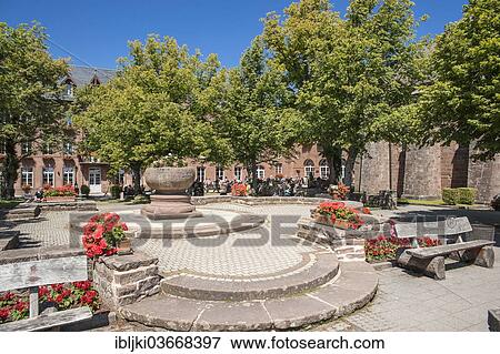 "Monastery yard, Mont Sainte-Odile Abbey, Ottrott, Departement Bas-Rhin, Alsace, France, Europe" View Large Photo Image Stock Photo - "Monastery yard, Mont Sainte-Odile Abbey, Ottrott, Departement Bas-Rhin, Alsace, France, Europe". Fotosearch
