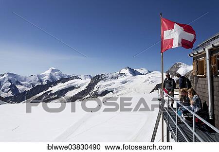 "Monchsjoch Hut, Swiss flag, Jungfraujoch, Aletsch Glacier, Grindelwald, Bernese Oberland, Canton of Bern, Switzerland, Europe" View Large Photo Image Stock Image - "Monchsjoch Hut, Swiss flag, Jungfraujoch, Aletsch Glacier, Grindelwald, Bernese Oberland, Canton of Bern, Switzerland, Europe". Fotosearch