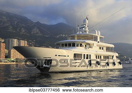 "Mondo Marine motor yacht, Pride, crossing in front of Monaco, Principality of Monaco, Mediterranean Sea" View Large Photo Image Stock Photograph - "Mondo Marine motor yacht, Pride, crossing in front of Monaco, Principality of Monaco, Mediterranean Sea". Fotosearch