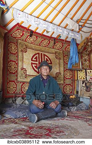 "Mongolian man, 85 years, in a traditional yurt, Gobi Desert, Omnogovi Province, Mongolia, Asia" View Large Photo Image Stock Image - "Mongolian man, 85 years, in a traditional yurt, Gobi Desert, Omnogovi Province, Mongolia, Asia". Fotosearch