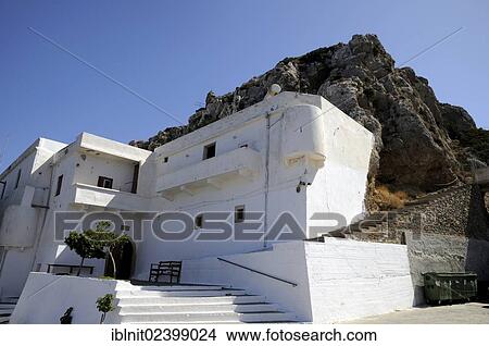 Picture - "Moni Faneromenis monastery, Crete, Greece, Europe". Fotosearch