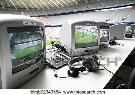 "Monitors at the Allianz Arena football stadium, Munich, Bavaria, Germany, Europe" View Large Photo Image Picture - "Monitors at the Allianz Arena football stadium, Munich, Bavaria, Germany, Europe". Fotosearch
