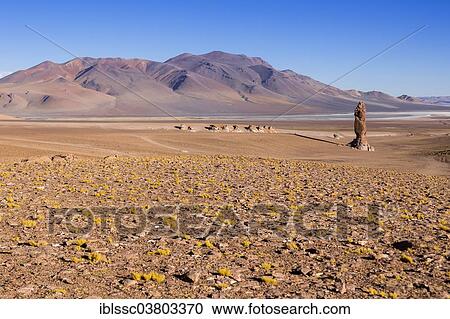 Stock Image - "Monje de la Packana, Atacama Desert, Chile, South America". Fotosearch