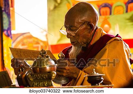 "Monk at a religious festival, Likir Monastery or Likir Gompa, Likir, Ladakh, Jammu and Kashmir, India, Asia" View Large Photo Image Stock Image - "Monk at a religious festival, Likir Monastery or Likir Gompa, Likir, Ladakh, Jammu and Kashmir, India, Asia". Fotosearch