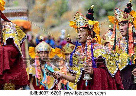 "Monks performing ritual dance, describing stories from the early days of Buddhism, during Hemis Festival, Hemis, Ladakh, Jammu and Kashmir, India, Asia" View Large Photo Image Stock Image - "Monks performing ritual dance, describing stories from the early days of Buddhism, during Hemis Festival, Hemis, Ladakh, Jammu and Kashmir, India, Asia". Fotosearch