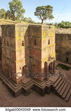 "Monolithic rock-cut Church of Bete Giyorgis, Saint George, UNESCO World Heritage Site, Lalibela, Amhara Region, Ethiopia, Africa" View Large Photo Image Stock Photo - "Monolithic rock-cut Church of Bete Giyorgis, Saint George, UNESCO World Heritage Site, Lalibela, Amhara Region, Ethiopia, Africa". Fotosearch