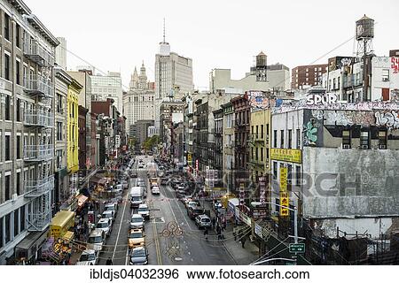 "Monroe Street, Chinatown, Manhattan, New York, United States, North America" View Large Photo Image Stock Photograph - "Monroe Street, Chinatown, Manhattan, New York, United States, North America". Fotosearch