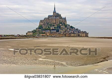 "Mont Saint-Michel, Le Mont-Saint-Michel, Normandy, France, Europe" View Large Photo Image Stock Photo - "Mont Saint-Michel, Le Mont-Saint-Michel, Normandy, France, Europe". Fotosearch