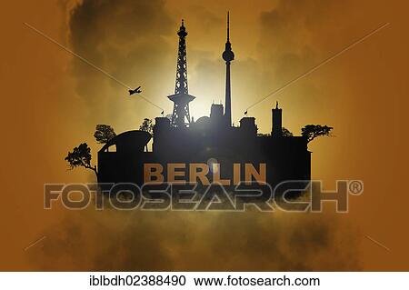 "Montage, Berlin skyline, Fernsehturm Berlin television tower, Reichstag building, Kongresshalle conference hall and Rotes Rathaus city hall, Berlin, Germany, Europe" View Large Photo Image Stock Image - "Montage, Berlin skyline, Fernsehturm Berlin television tower, Reichstag building, Kongresshalle conference hall and Rotes Rathaus city hall, Berlin, Germany, Europe". Fotosearch