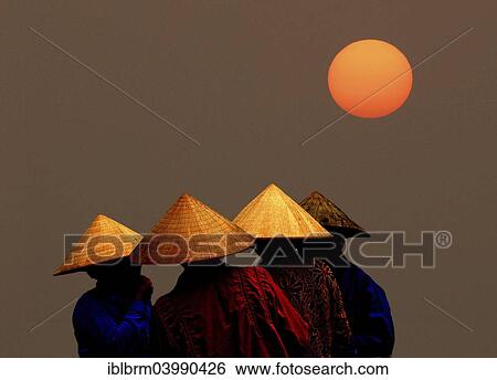 "Montage, sun hats, Vietnam, Asia" View Large Photo Image Stock Photograph - "Montage, sun hats, Vietnam, Asia". Fotosearch