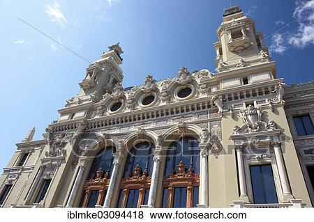 Stock Photo - "Monte Carlo Casino, Monte Carlo, Monaco, Europe". Fotosearch