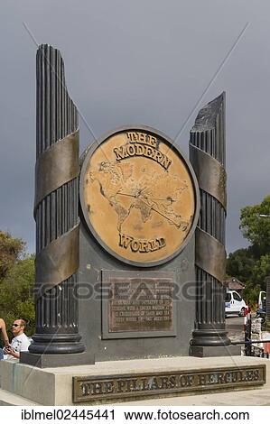 "Monument for The Pillars of Hercules at Gibraltar, Europe" View Large Photo Image Stock Image - "Monument for The Pillars of Hercules at Gibraltar, Europe". Fotosearch