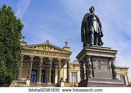 "Monument of Grand Duke Paul Friedrich in front of the Schwerin State Museum, Schwerin, Mecklenburg-Western Pomerania, Germany, Europe" View Large Photo Image Stock Photography - "Monument of Grand Duke Paul Friedrich in front of the Schwerin State Museum, Schwerin, Mecklenburg-Western Pomerania, Germany, Europe". Fotosearch