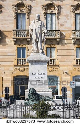 "Monument to Giuseppe Garibaldi, Viale Regina Elena, Trapani, Trapani, Province of Trapani, Sicily, Italy, Europe" View Large Photo Image Stock Image - "Monument to Giuseppe Garibaldi, Viale Regina Elena, Trapani, Trapani, Province of Trapani, Sicily, Italy, Europe". Fotosearch