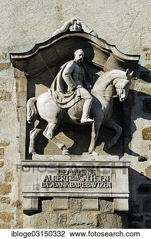 "Monument to King Albert of Saxony at Lauenturm tower, historic center, Bautzen, Saxony, Germany, Europe" View Large Photo Image Stock Image - "Monument to King Albert of Saxony at Lauenturm tower, historic center, Bautzen, Saxony, Germany, Europe". Fotosearch