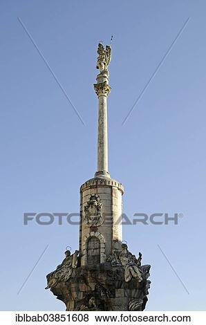 "Monument to San Rafael, archangel, Plaza del Triunfo, Cordoba, Cordoba province, Andalusia, Spain, Europe" View Large Photo Image Stock Photo - "Monument to San Rafael, archangel, Plaza del Triunfo, Cordoba, Cordoba province, Andalusia, Spain, Europe". Fotosearch