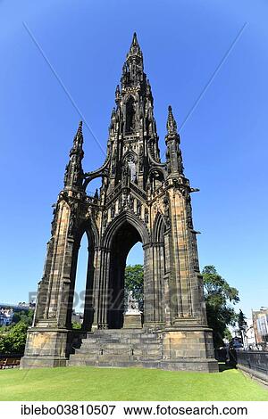 "Monument to Sir Walter Scott, Edinburgh, Scotland, United Kingdom, Europe" View Large Photo Image Stock Photo - "Monument to Sir Walter Scott, Edinburgh, Scotland, United Kingdom, Europe". Fotosearch