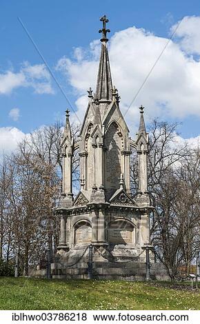 Stock Photo - "Monument to the Battle of Langensalza, Austro-Prussian War, 1866, built 1868, Bad Langensalza, Thuringia, Germany, Europe". Fotosearch