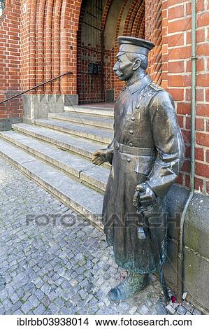 "Monument to The Captain of Kopenick, Kopenick City Hall, Brick Gothic, Kopenick, Berlin, Germany, Europe" View Large Photo Image Picture - "Monument to The Captain of Kopenick, Kopenick City Hall, Brick Gothic, Kopenick, Berlin, Germany, Europe". Fotosearch