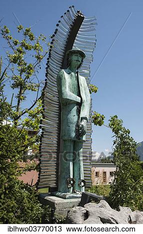 "Monument to the counterfeiter and smuggler Joseph-Samuel Farinet, 1845 - 1880, Saillon, Martigny, Canton of Valais, Switzerland, Europe" View Large Photo Image Stock Image - "Monument to the counterfeiter and smuggler Joseph-Samuel Farinet, 1845 - 1880, Saillon, Martigny, Canton of Valais, Switzerland, Europe". Fotosearch
