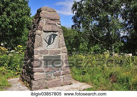 Stock Photography - "Monument to the des 28eme Bataillon de Chasseurs Alpins, World War I, Hartmannswillerkopf hill or Vieil Armand hill, Vosges mountains, Haut-Rhin department, Alsace region, France, Europe". Fotosearch