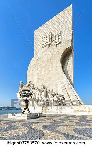 "Monument to the Discoveries or Padrao dos Descobrimentos, Belem district, Lisbon, Portugal, Europe" View Large Photo Image Stock Image - "Monument to the Discoveries or Padrao dos Descobrimentos, Belem district, Lisbon, Portugal, Europe". Fotosearch