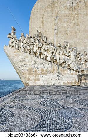 "Monument to the Discoveries or Padrao dos Descobrimentos, Belem district, Lisbon, Portugal, Europe" View Large Photo Image Stock Photo - "Monument to the Discoveries or Padrao dos Descobrimentos, Belem district, Lisbon, Portugal, Europe". Fotosearch