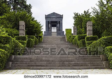 Stock Image - "Monument to the Unknown Soldier, Avala, Beli Potok, Serbia, Europe". Fotosearch