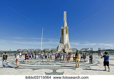 "Monumento a Los Descubrimientos, Monument to the Discoveries, Belem, Lisbon, Lisbon District, Portugal, Europe" View Large Photo Image Picture - "Monumento a Los Descubrimientos, Monument to the Discoveries, Belem, Lisbon, Lisbon District, Portugal, Europe". Fotosearch