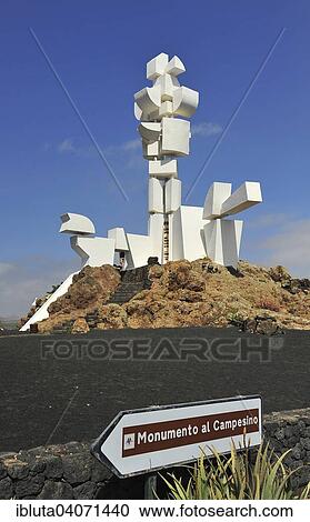 "Monumento al Campesino by Cesar Manrique, near Mozaga, Lanzarote, Canary Islands, Spain, Europe" View Large Photo Image Stock Image - "Monumento al Campesino by Cesar Manrique, near Mozaga, Lanzarote, Canary Islands, Spain, Europe". Fotosearch