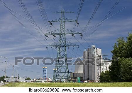 Stock Image - "Moorburg coal-fired power plant, Moorburg, Hamburg, Hamburg, Germany, Europe". Fotosearch