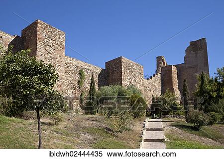 "Moorish fortress of Alcazaba, Malaga, Andalucia, Spain, Europe" View Large Photo Image Stock Photography - "Moorish fortress of Alcazaba, Malaga, Andalucia, Spain, Europe". Fotosearch