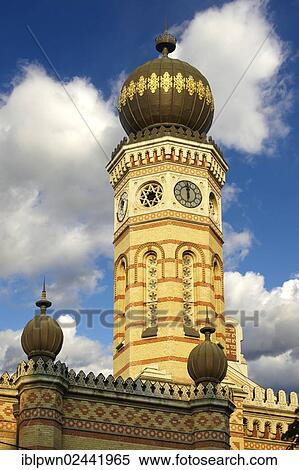 "Moorish influenced synagogue, Budapest, Hungary, Europe" View Large Photo Image Stock Photography - "Moorish influenced synagogue, Budapest, Hungary, Europe". Fotosearch