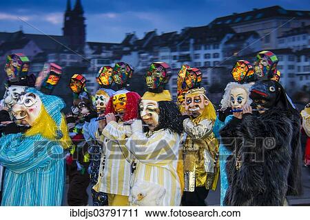"Morgenstraich carnival parade, Basel, Switzerland, Europe" View Large Photo Image Stock Image - "Morgenstraich carnival parade, Basel, Switzerland, Europe". Fotosearch