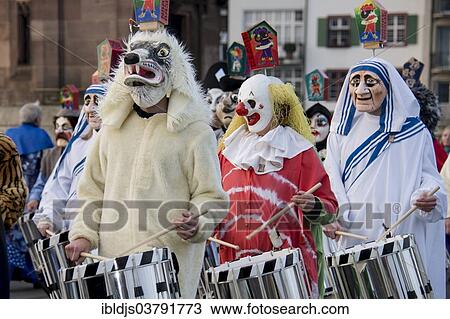 "Morgenstraich carnival parade, Basel, Switzerland, Europe" View Large Photo Image Stock Image - "Morgenstraich carnival parade, Basel, Switzerland, Europe". Fotosearch