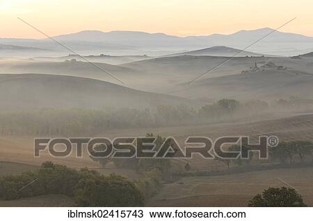 Morning mood, Val d'Orcia, Orcia Valley, UNESCO World Cultural Heritage Site, Tuscany region, province of Siena, Italy, Europe View Large Photo Image Stock Image - Morning mood, Val d'Orcia, Orcia Valley, UNESCO World Cultural Heritage Site, Tuscany region, province of Siena, Italy, Europe. Fotosearch