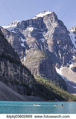 "Morraine Lake, Banff National Park, Kanada" View Large Photo Image Stock Photo - "Morraine Lake, Banff National Park, Kanada". Fotosearch