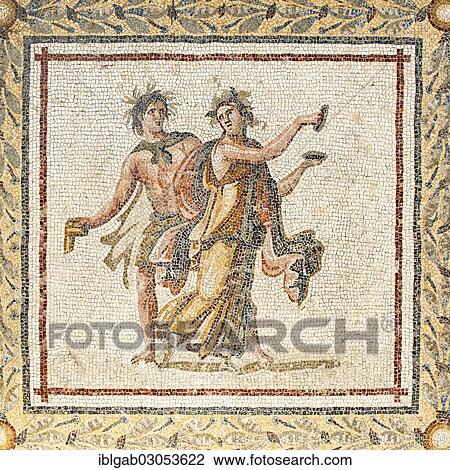 "Mosaic of Bacchic dancers, 2nd cent. A. C., Hatay Archaeology Museum, Antakya, Hatay Province, Turkey, Asia" View Large Photo Image Stock Image - "Mosaic of Bacchic dancers, 2nd cent. A. C., Hatay Archaeology Museum, Antakya, Hatay Province, Turkey, Asia". Fotosearch