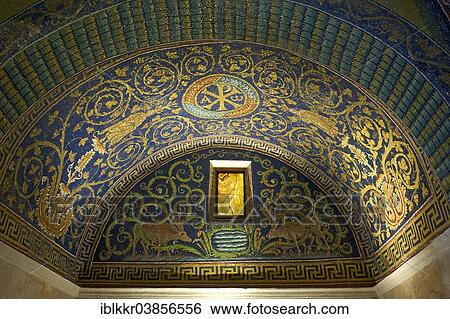 "Mosaics in the mausoleum of Galla Placidia, UNESCO World Heritage Site, Ravenna, Adriatic, Emilia-Romagna region, Italy, Europe" View Large Photo Image Stock Photograph - "Mosaics in the mausoleum of Galla Placidia, UNESCO World Heritage Site, Ravenna, Adriatic, Emilia-Romagna region, Italy, Europe". Fotosearch