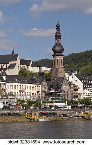 "Moselle river and Catholic parish church of St. Martin, Cochem, Moselle, Rhineland-Palatinate, Germany, Europe, PublicGround, Europe" View Large Photo Image Picture - "Moselle river and Catholic parish church of St. Martin, Cochem, Moselle, Rhineland-Palatinate, Germany, Europe, PublicGround, Europe". Fotosearch