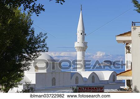 "Mosque, Kalkan, Lycia, Province of Antalya, Turkey, Asia" View Large Photo Image Stock Image - "Mosque, Kalkan, Lycia, Province of Antalya, Turkey, Asia". Fotosearch